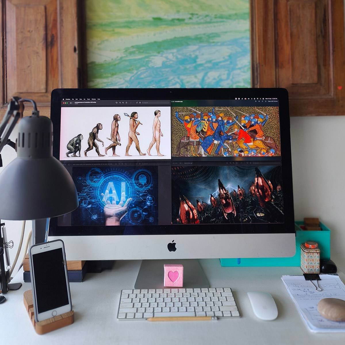 Keeping Tabs: Cave Paintings to Cocoons